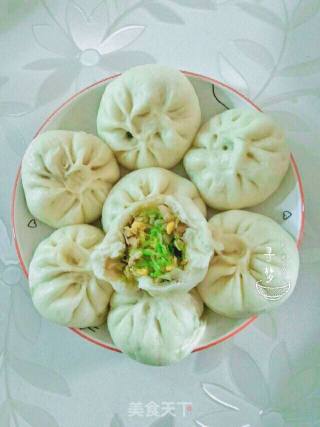 杏鲍菇西葫芦包子的做法步骤：8