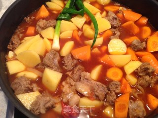 茄味焖牛肉的做法步骤：7
