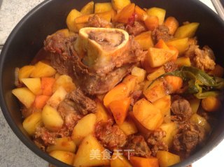 茄味焖牛肉的做法步骤：9