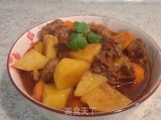 茄味焖牛肉的做法步骤：10