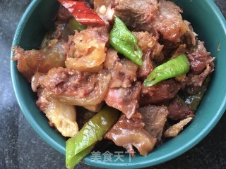 辣炒驴蹄筋的做法步骤：10