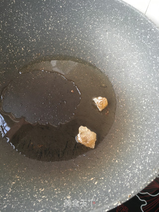 酸豆角烧鸡腿的做法步骤：7