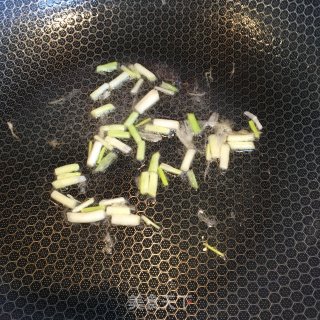 火腿炒三丁的做法步骤：4