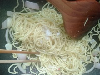 肉丝炒面的做法步骤：6