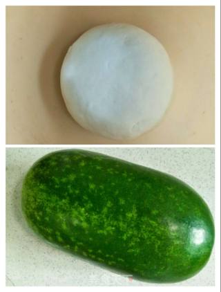 冬瓜鸡蛋虾仁蒸饺的做法步骤：1