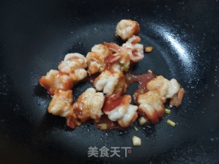 宫爆虾球的做法步骤：15