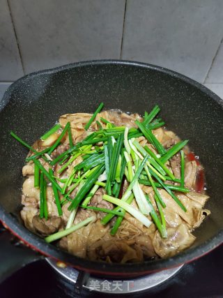 鸭肉焖腐竹的做法步骤：12