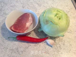 肉丝苤蓝的做法步骤：1
