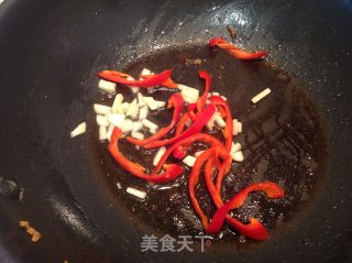肉丝苤蓝的做法步骤：5