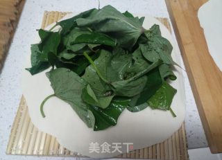 烙菜馍的做法步骤：7