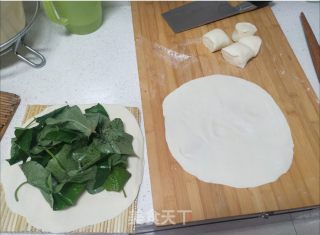 烙菜馍的做法步骤：8