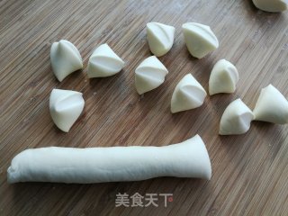 七夕玫瑰花蒸饺的做法步骤：3