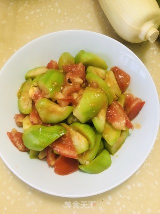 丝瓜炒番茄的做法步骤：10