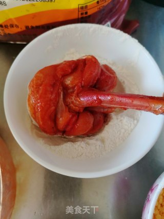 棒棒槌炸鸡腿的做法步骤：11