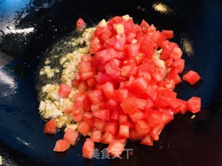 火麻仁肉末番茄魔芋的做法步骤：4