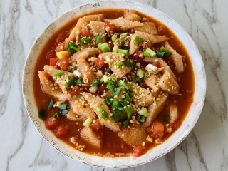 火麻仁肉末番茄魔芋的做法步骤：6