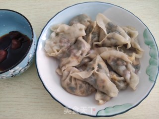干贝韭菜蛋饺子的做法步骤：9