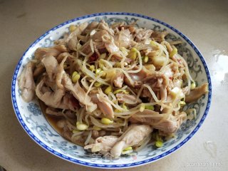 凉拌鸡丝豆芽的做法步骤：12