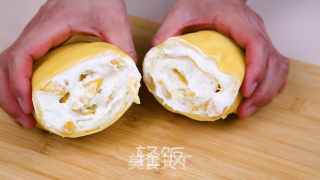芒果毛巾卷丨夏天的专属味道，好吃还不腻！！的做法步骤：7