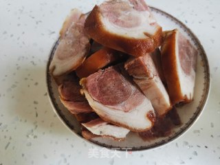 回锅肘子炖茄子的做法步骤：3
