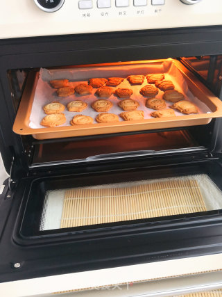 百乐思月饼模具饼干的做法步骤：8