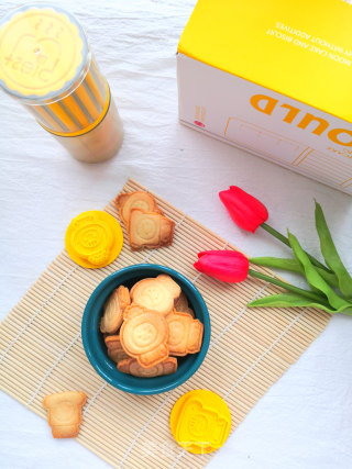 百乐思月饼模具饼干的做法步骤：9