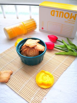 百乐思月饼模具饼干的做法步骤：10