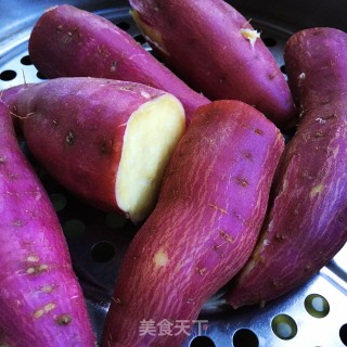 清蒸合阳红薯的做法步骤：4