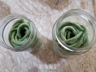 酸豆角的做法步骤：5