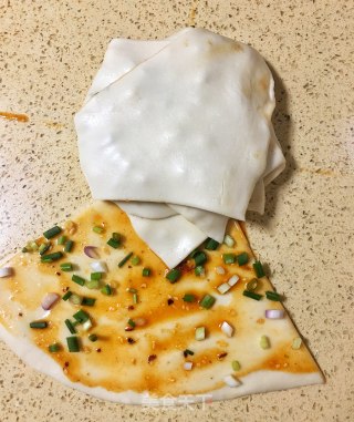 香酥千层饼的做法步骤：9