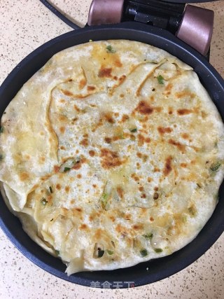 香酥千层饼的做法步骤：15