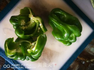 野山菌炒青椒的做法步骤：5