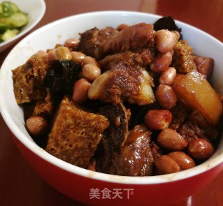烤麸烧肉的做法步骤：23