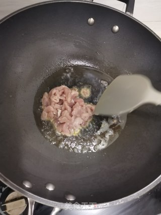 肉丝炒咸菜的做法步骤：2