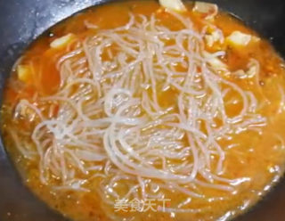五花肉炖粉条的做法步骤：7