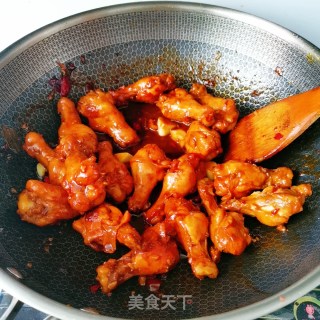 红烧鸡根翅的做法步骤：12