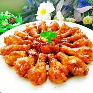红烧鸡根翅的做法步骤：15