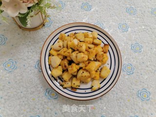 时蔬炒馒头的做法步骤：8