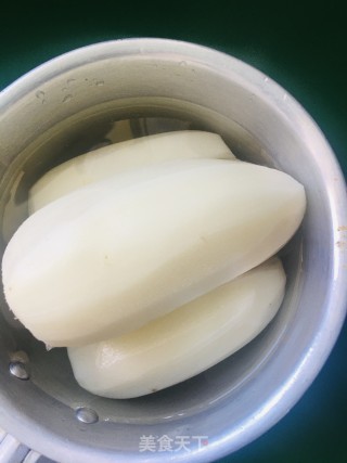 蒜泥脆藕的做法步骤：1