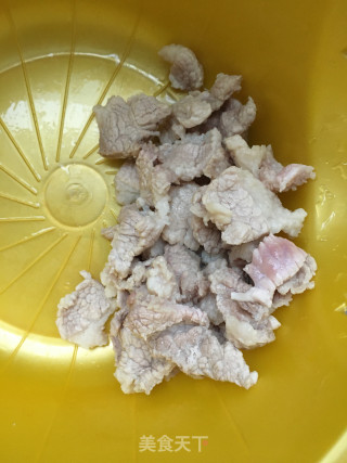 精肉炒春笋的做法步骤：7