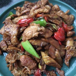 精肉炒春笋的做法步骤：22