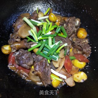 板栗沙茶鸭的做法步骤：12