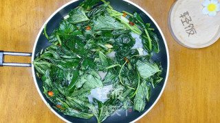 清炒红薯叶丨它是“蔬菜皇后”！最该吃的蔬菜就是它！的做法步骤：6