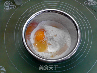 花生酱与华夫：花生酱夹心华夫饼的做法步骤：2
