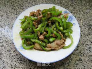 五花肉青椒麦饼卷的做法步骤：9