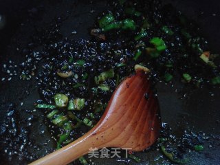 青椒豆豉凉粉的做法步骤：8