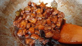 口水红烧肉的做法步骤：6