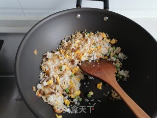 三鲜炒饭的做法步骤：8