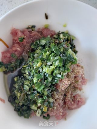 小葱猪肉包的做法步骤：4