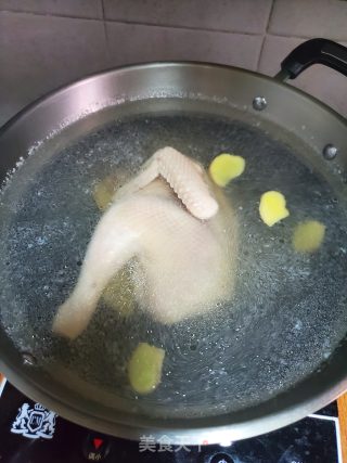姜葱鸡的做法步骤：3